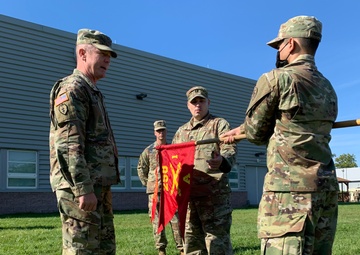 A Battery 1st Battalion, 258th Artillery awarded Hamilton Award