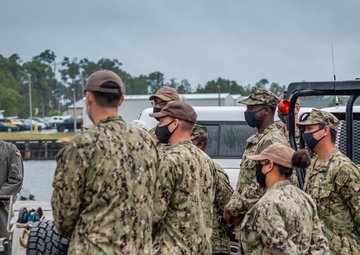 Commander, Navy Region Southeast visits NSA Panama City