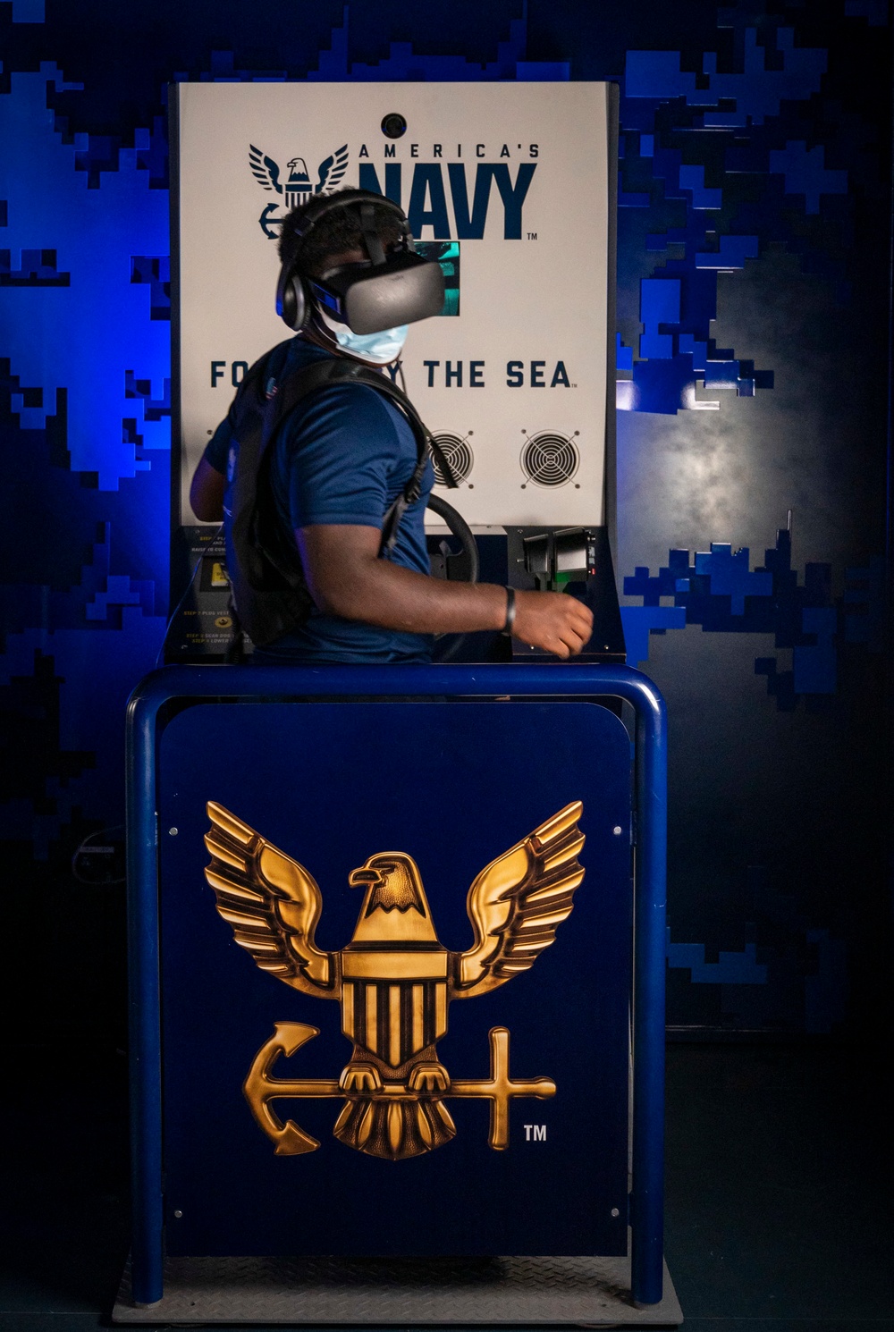 The Nimitz virtual setup at Delaware Military Academy