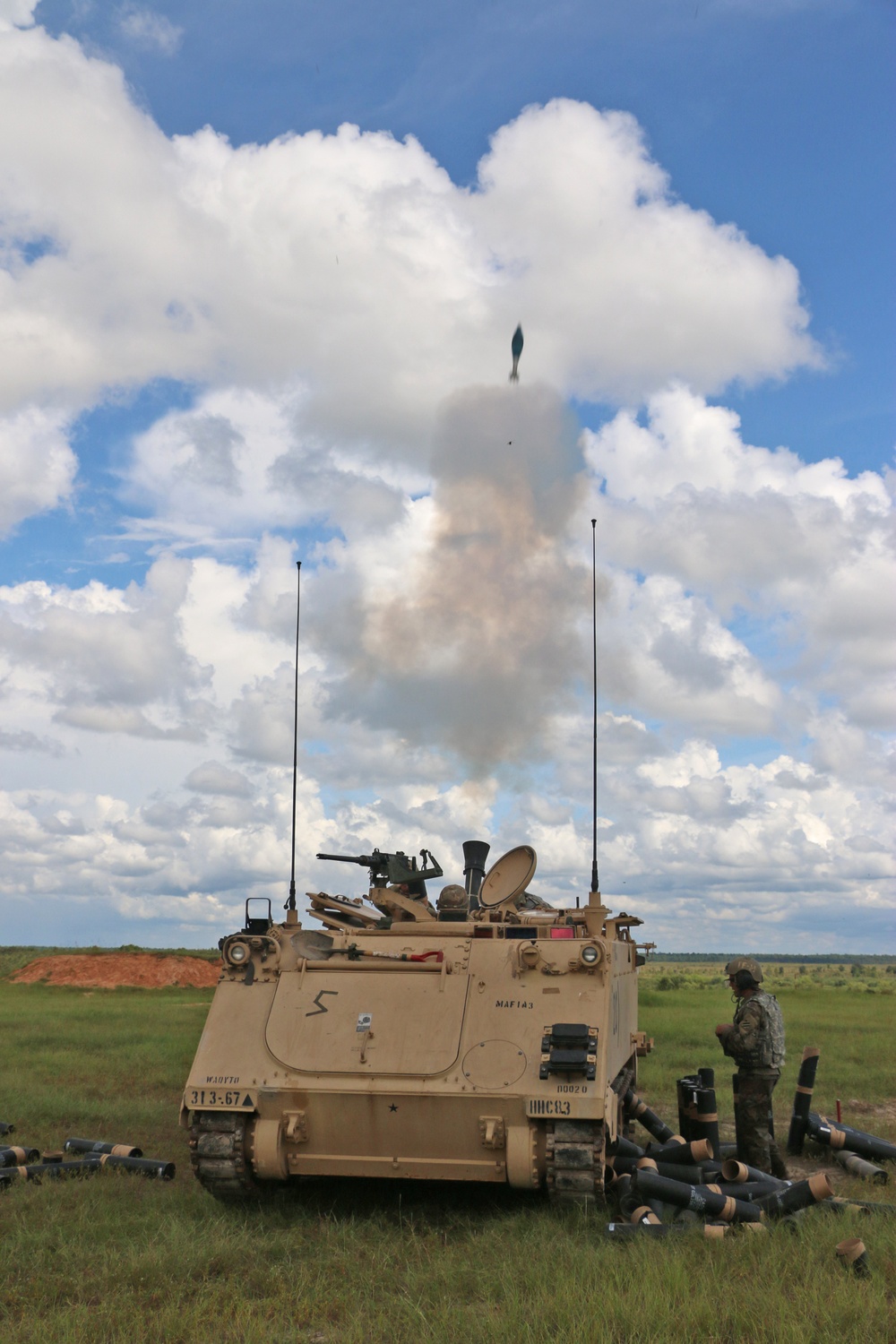 3-67 AR conducts mortar live fire training