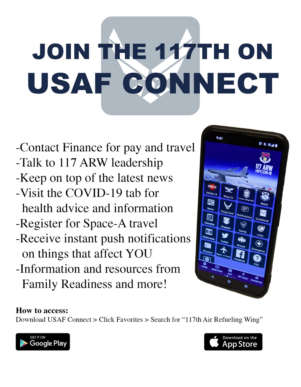 Join the 117th on USAF Connect