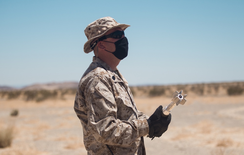 Air Control Training Squadron personnel conduct Explosive Ordnance Disposal Supervisor Course at Range 051