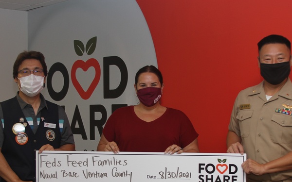 NBVC fights hunger in local community with large donation to food shelter