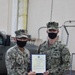 CM2 Summers Meritoriously Advanced to Petty Officer 2nd Class.