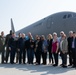 Travis AFB community leaders KC-46A Pegasus orientation flight