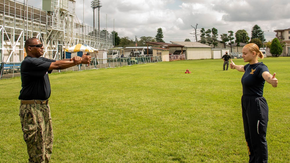 NAF Atsugi Auxiliary Security Forces OC Spray Training Exercise
