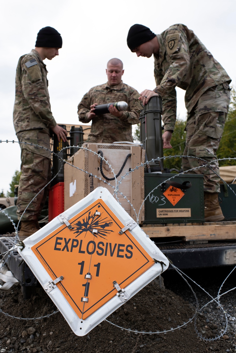 ‘3 Geronimo’ paratroopers fire anti-armor weapons at JBER