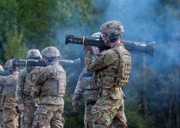 ‘3 Geronimo’ paratroopers fire anti-armor weapons at JBER