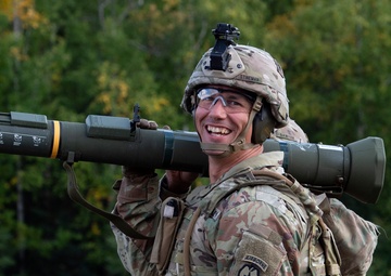 ‘3 Geronimo’ paratroopers fire anti-armor weapons at JBER
