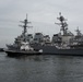 USS John S. McCain departs Yokosuka