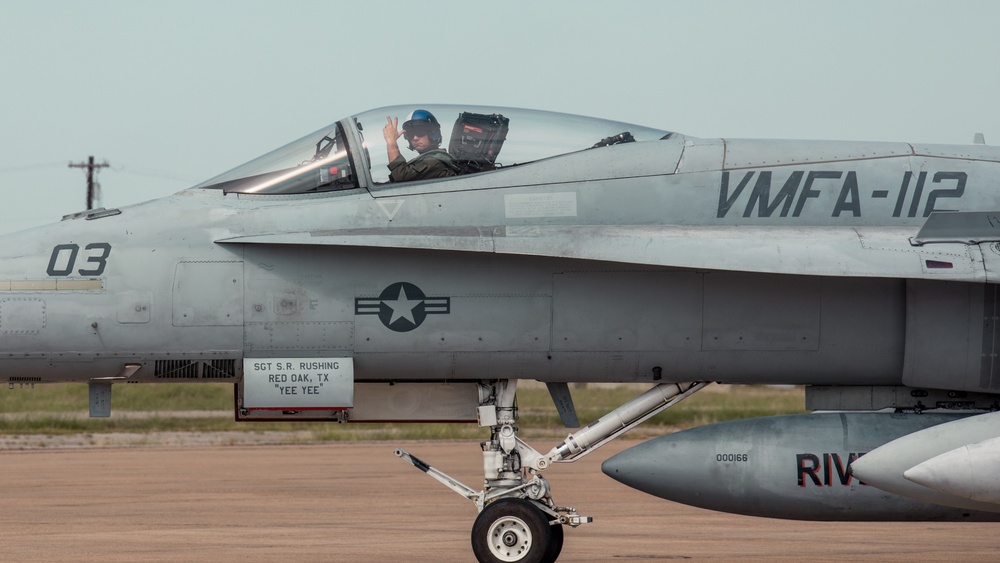 VMFA-112 UDP Departure