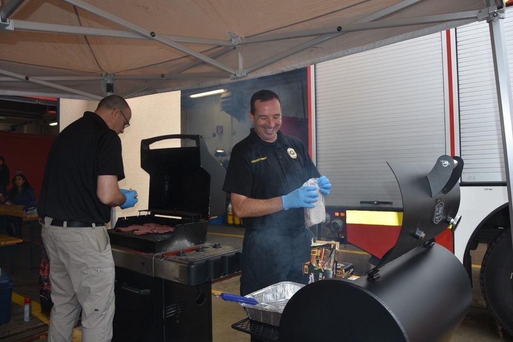 Wiesbaden Garrison Directorate of Emergency Services holds annual cookout