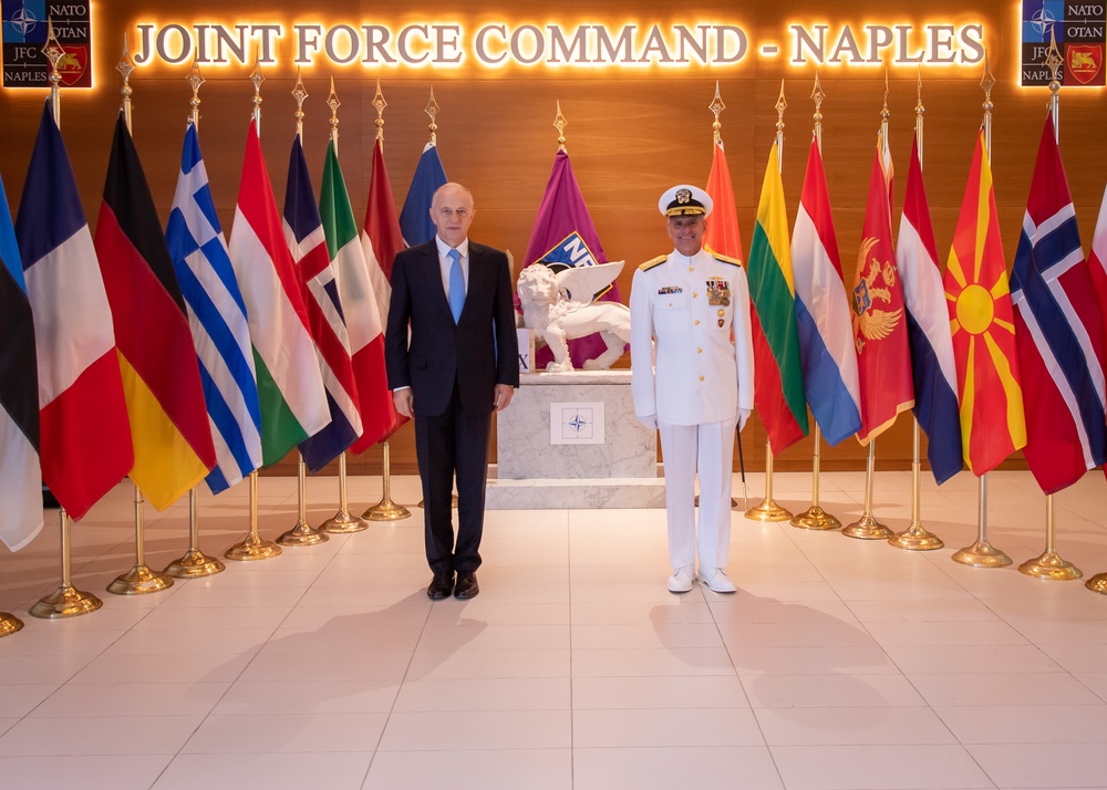 Joint Force Command Naples celebrates 70 years of NATO in Italy