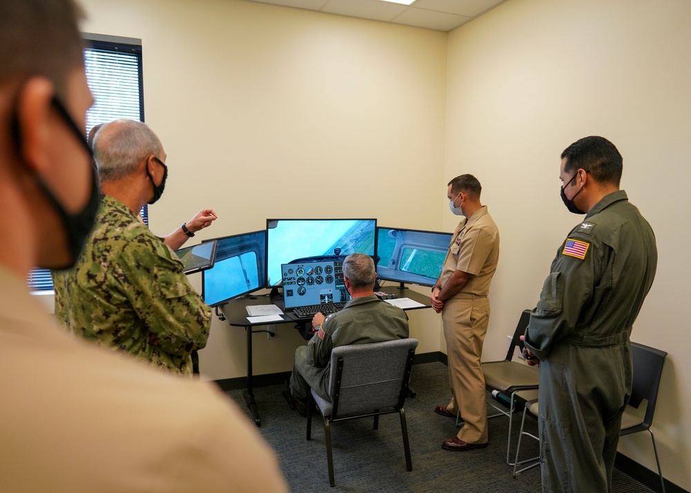 NETC Commander visits NASC