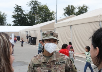 21st TSC Female Engagement Team is Here to Help During Operation Allies Welcome