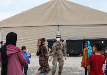 21st TSC Female Engagement Team is Here to Help During Operation Allies Welcome