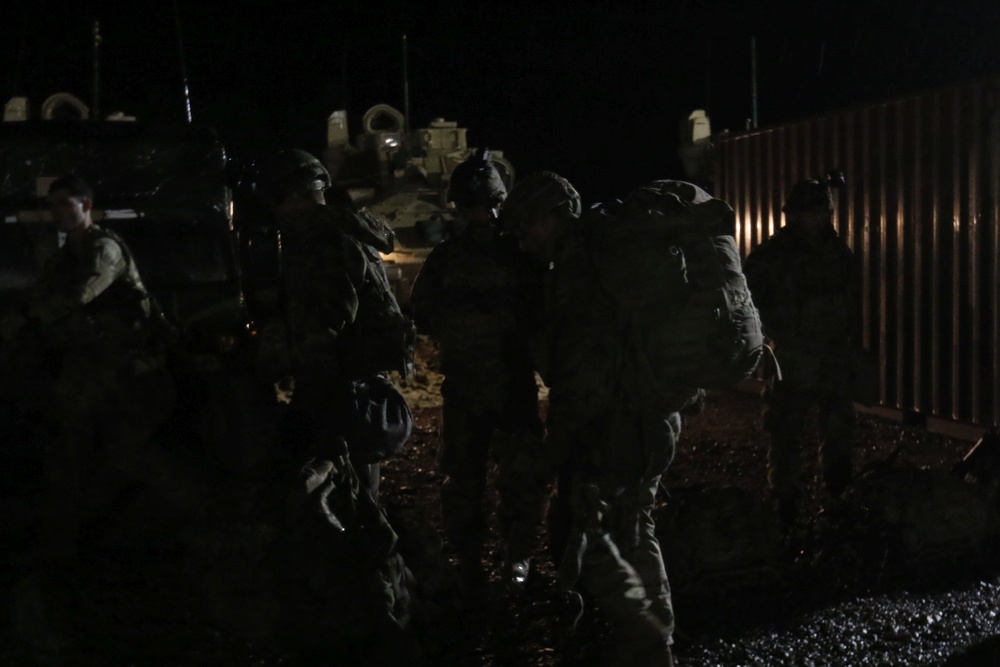 &quot;Burt's Knights&quot; participate in deployment readiness exercise