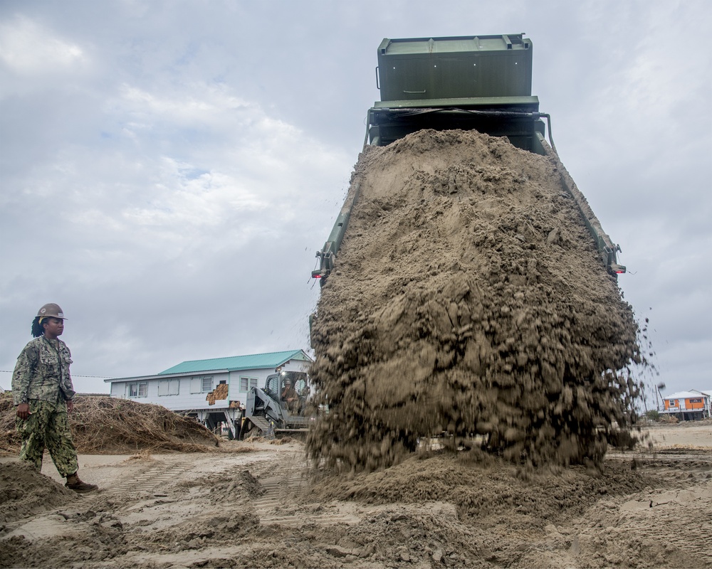 Naval Mobile Construction Battalion 133 supports Hurricane Ida Relief Efforts