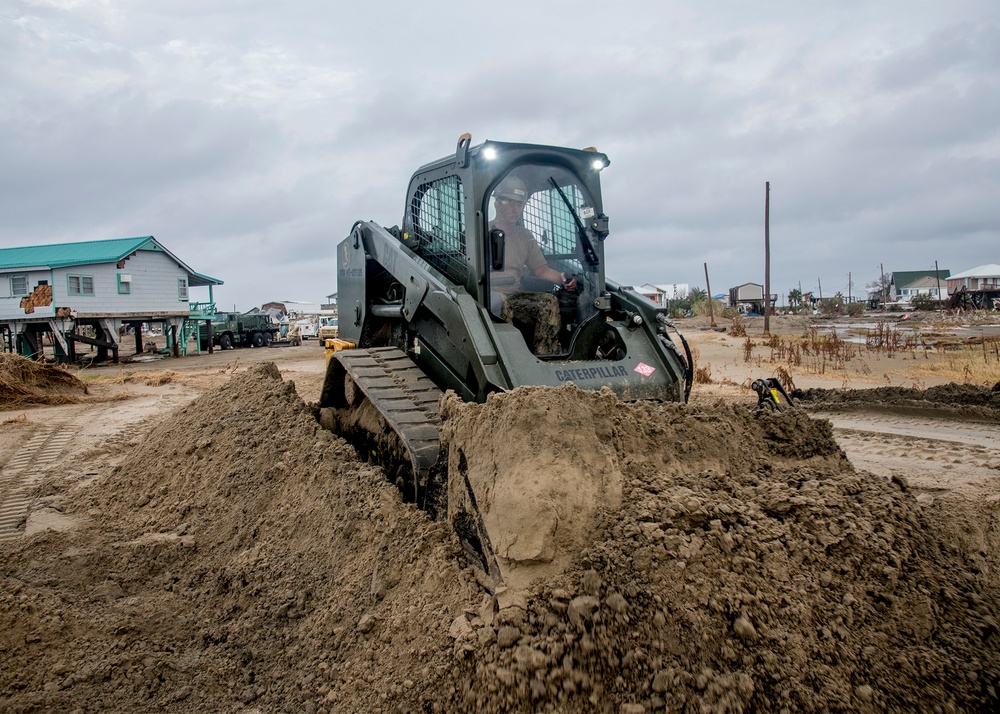 Naval Mobile Construction Battalion 133 supports Hurricane Ida Relief Efforts