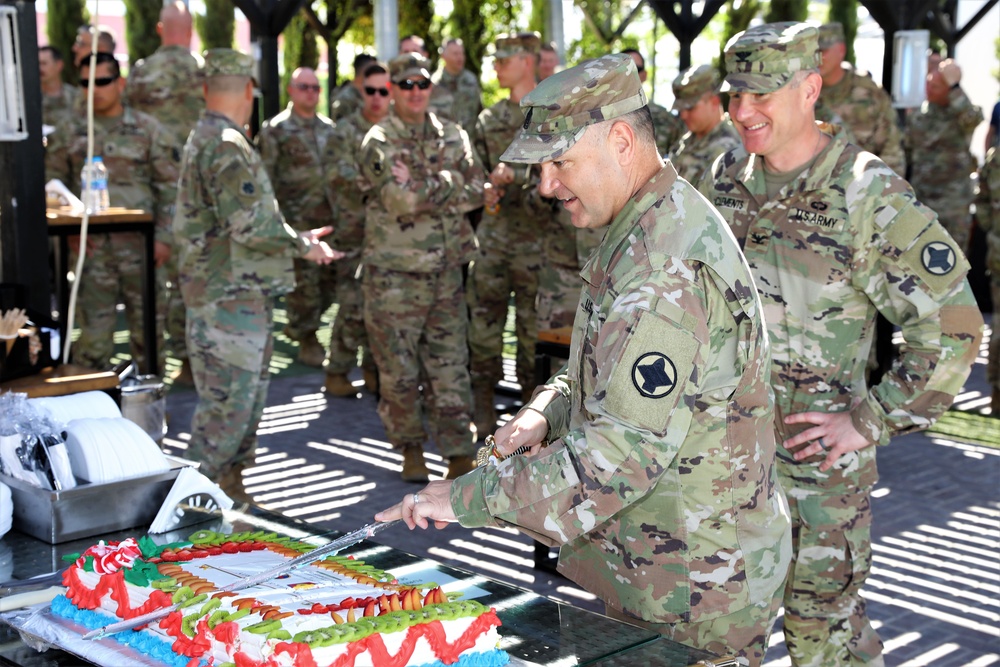 130th Field Artillery Brigade Transfers Authority to the 142nd