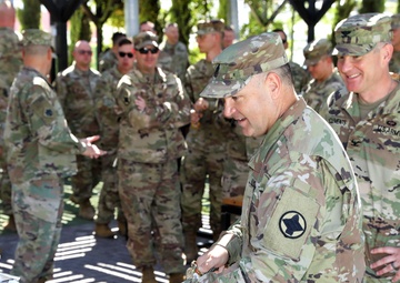 130th Field Artillery Brigade Transfers Authority to the 142nd