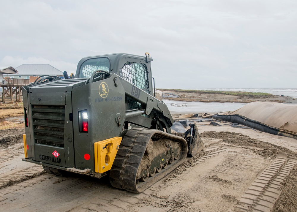 Naval Mobile Construction Battalion 133 supports Hurricane Ida Relief Efforts