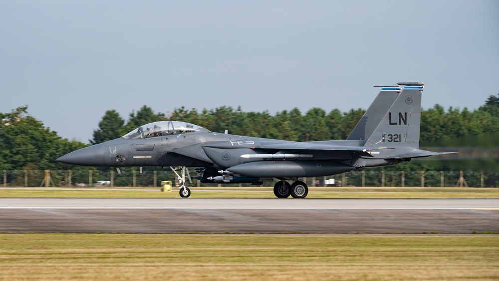 The 48th Fighter Wing participates in Ample Strike 21