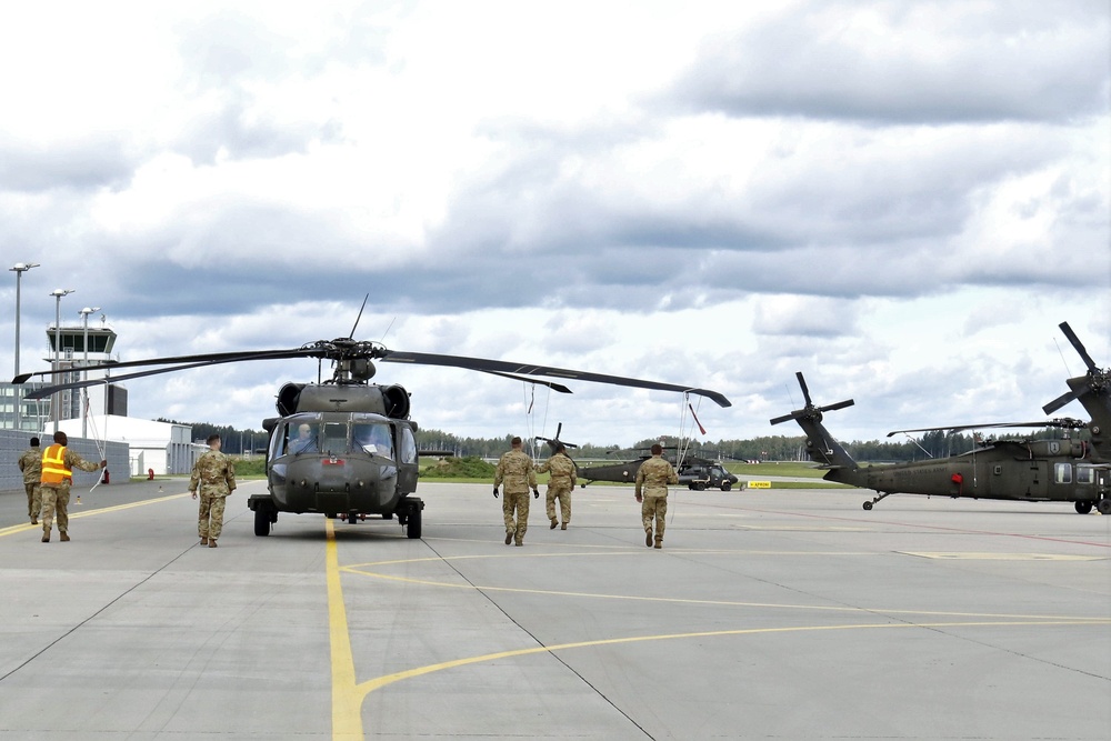 Taskforce Nightmare completes UH-60 night flight