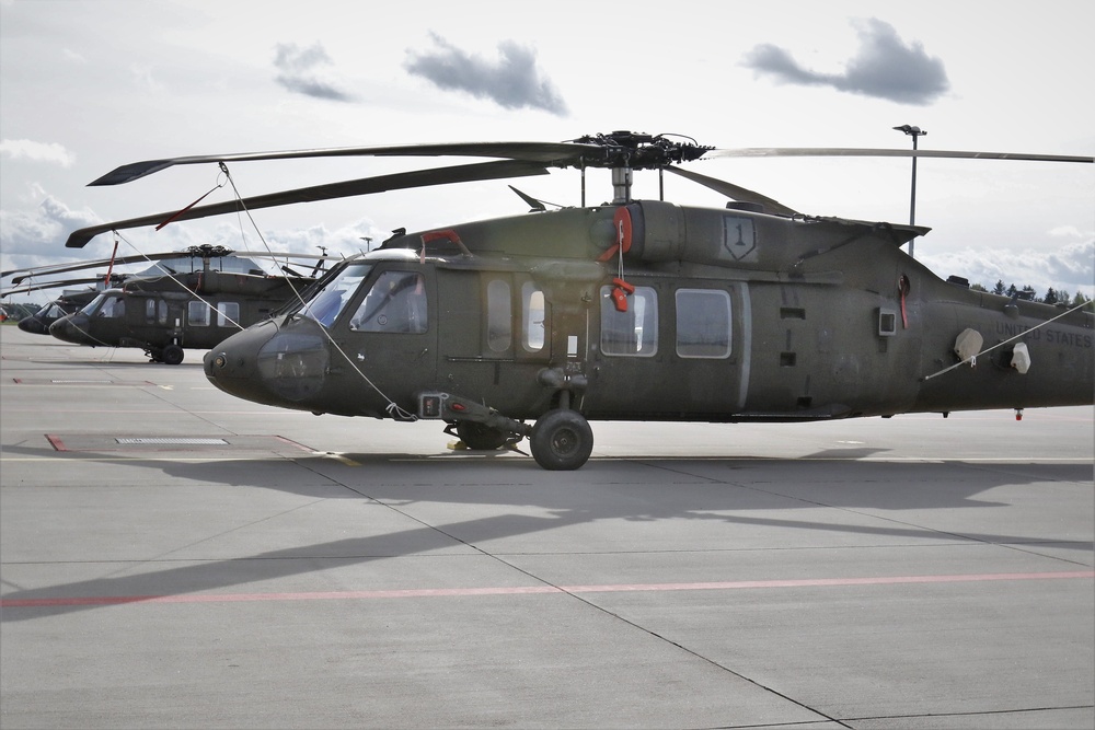 Taskforce Nightmare completes UH-60 night flight
