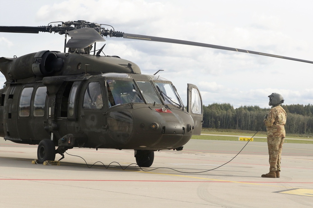 Taskforce Nightmare completes UH-60 night flight