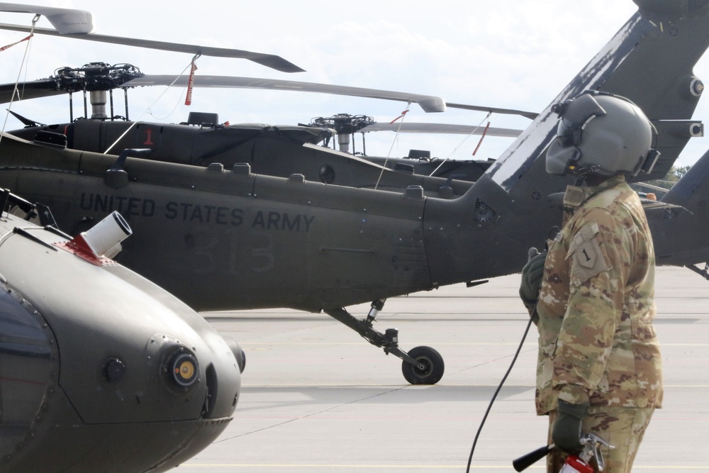 Taskforce Nightmare completes UH-60 night flight