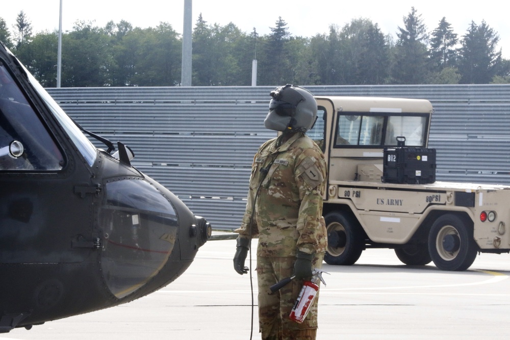 Taskforce Nightmare completes UH-60 night flight