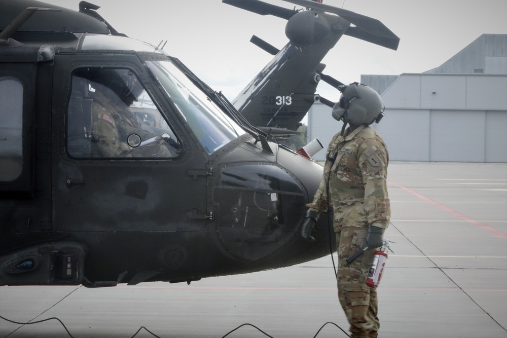 Taskforce Nightmare completes UH-60 night flight