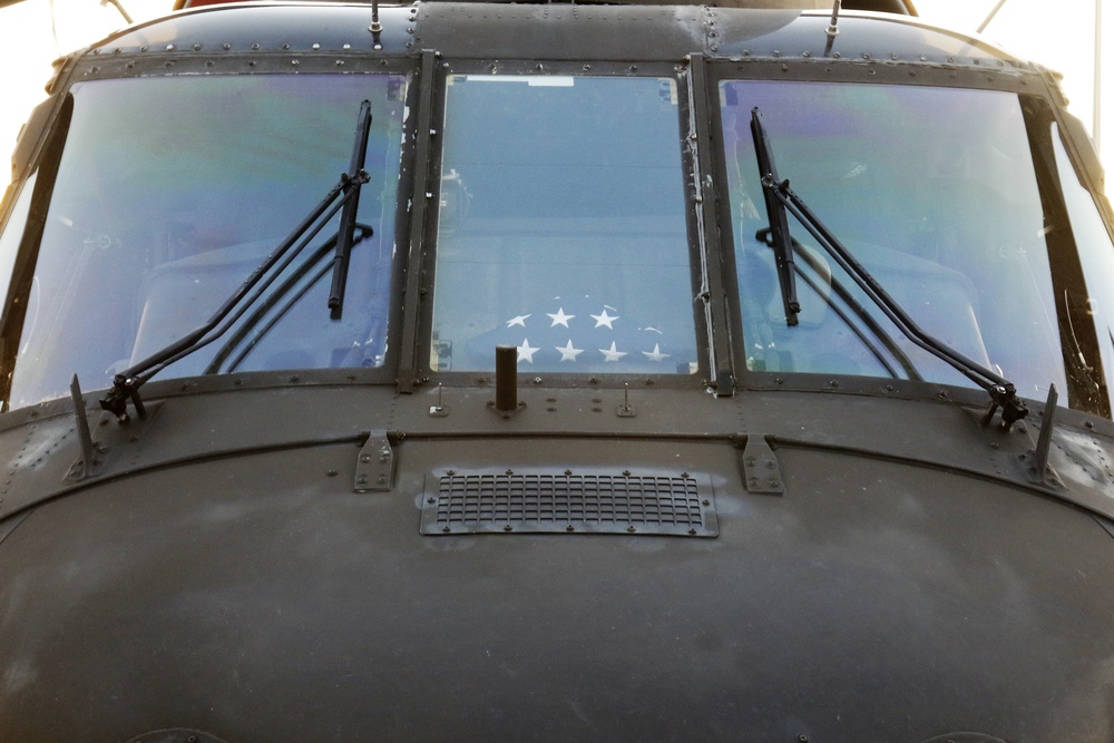 Taskforce Nightmare completes UH-60 night flight