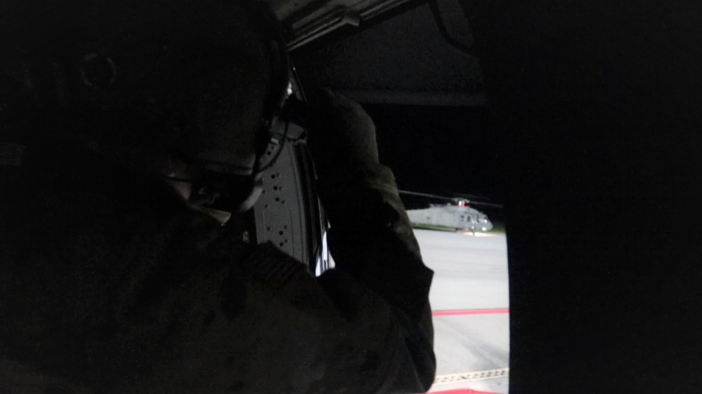 Taskforce Nightmare completes UH-60 night flight
