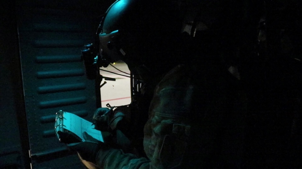 Taskforce Nightmare completes UH-60 night flight
