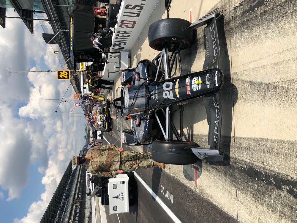 U.S. Space Force unveils its first Indy 500 race car