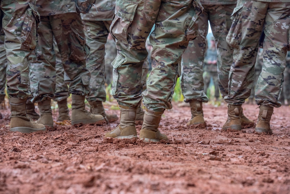 boots in the mud