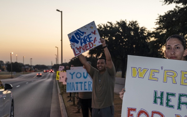 Joint Base San Antonio wants everyone to know "We Care"