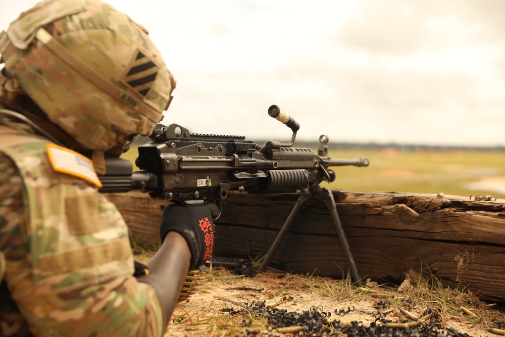 24th Ordnance Company machine gun qualification