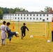 Afghan civilians attend Charlotte Eagles soccer camp during Operation Allies Welcome