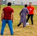 Afghan civilians attend Charlotte Eagles soccer camp during Operation Allies Welcome