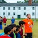 Afghan civilians attend Charlotte Eagles soccer camp during Operation Allies Welcome