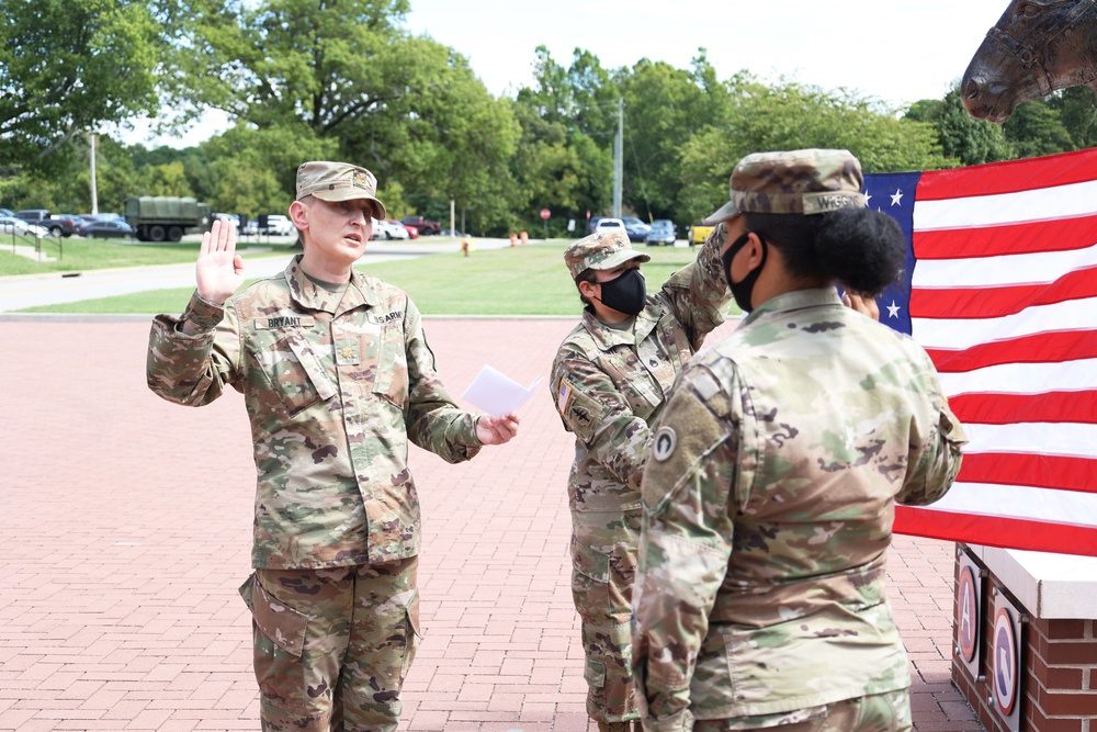 Cpl. Wiggins Reenlistment