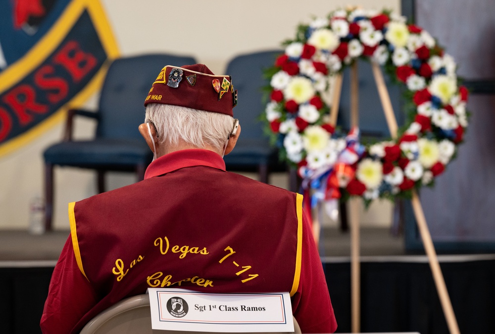 Nellis honors veterans during POW/MIA ceremony