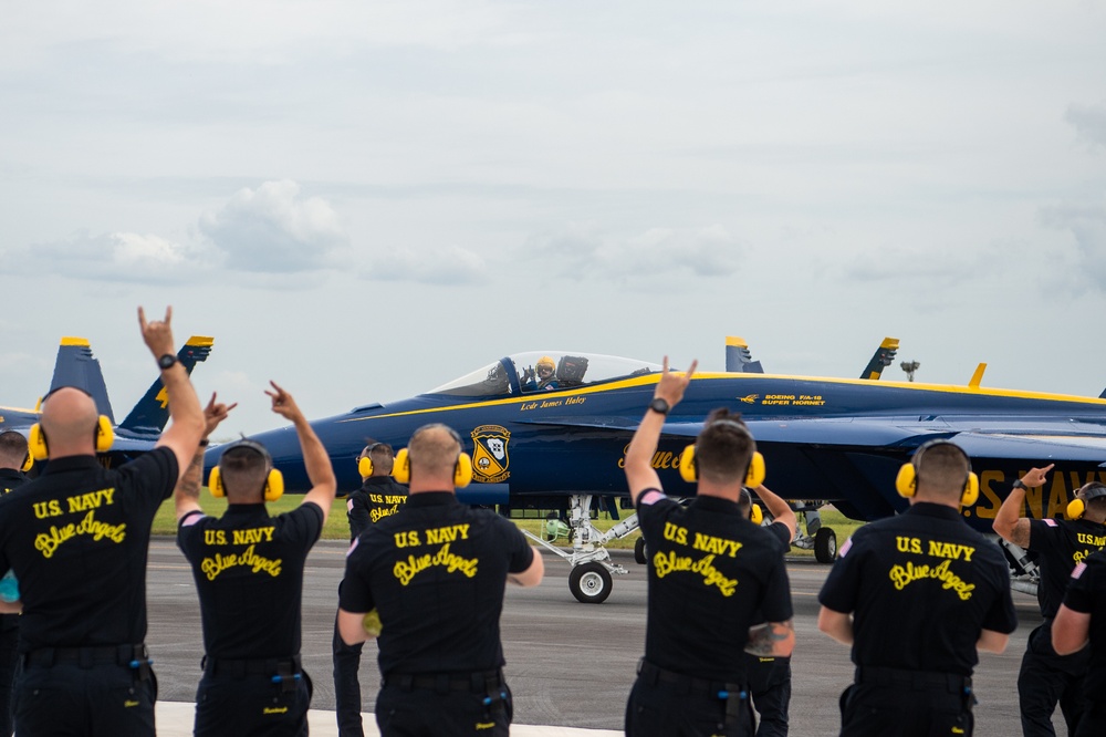 Blue Angels Perform in Lakeland, Florida