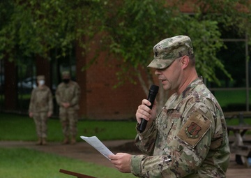 Sending off the Bats! - the 185th Cyberspace Operations Squadron supports USCYBERCOM