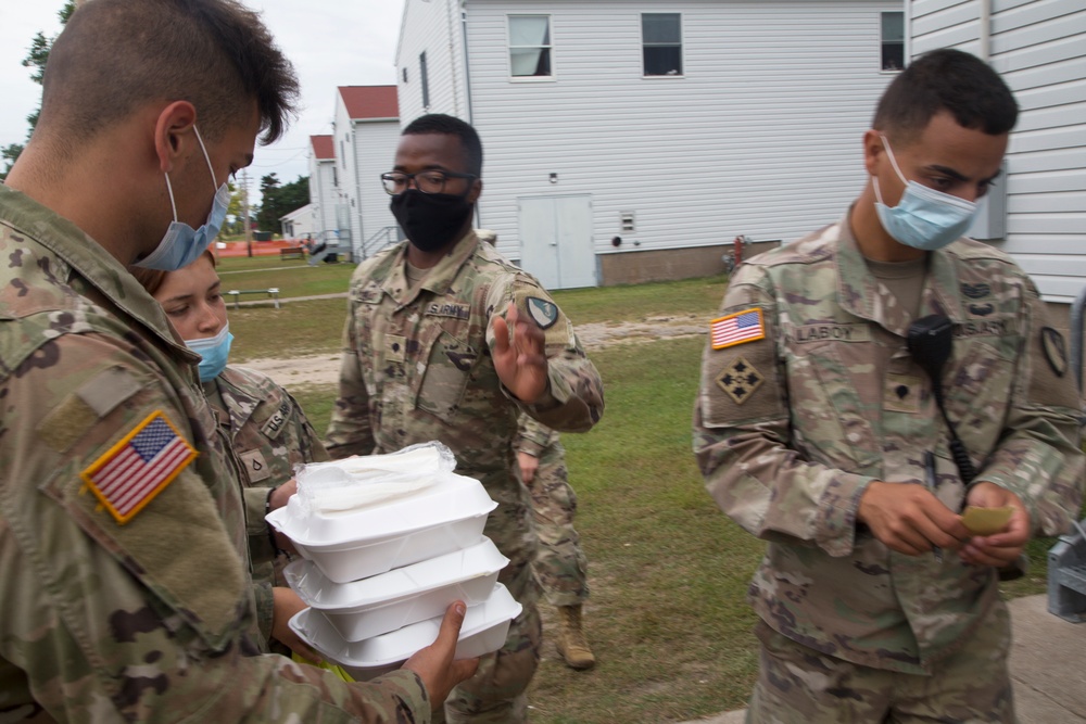 515th Sapper Company assists Afghan evacuees