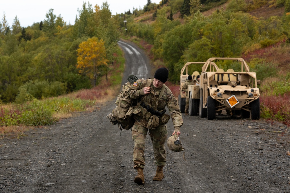 '1 Geronimo' Paratroopers try out for Scout Platoon