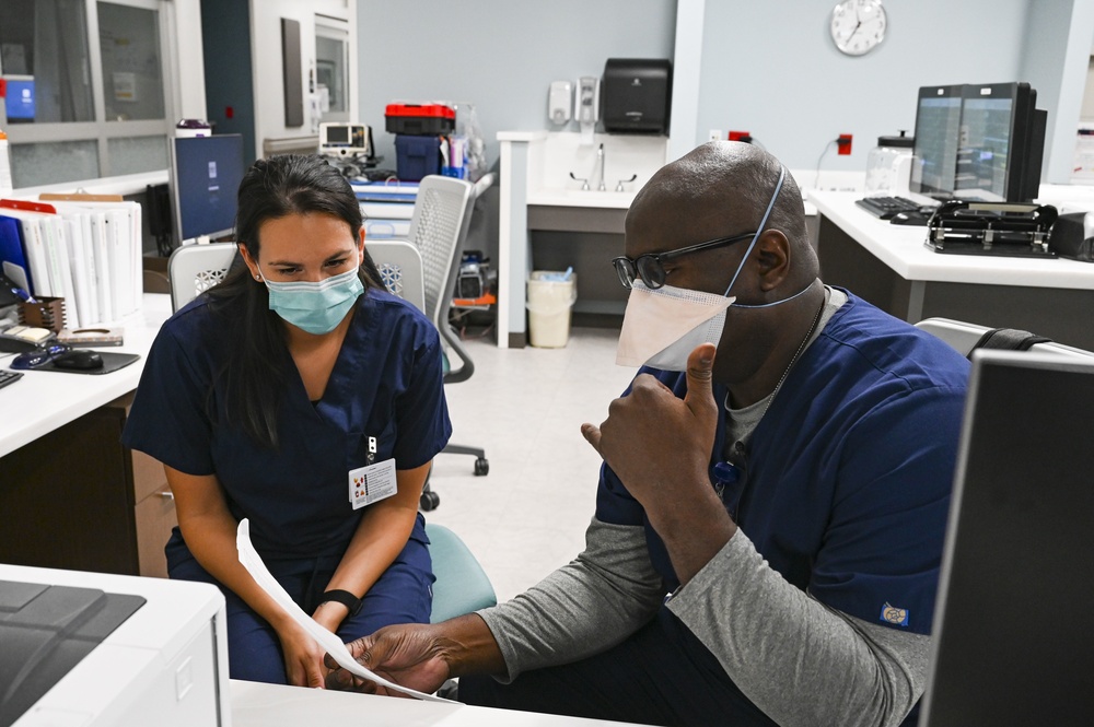 165th AW Airmen Serve at Memorial Health University Medical Center to assist during COVID-19 Surge